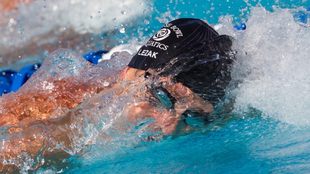 Jason Lezak, 100 freestyle prelim, 2010 US National Championships (Photo Credit: Tim Binning, the swim pictures)