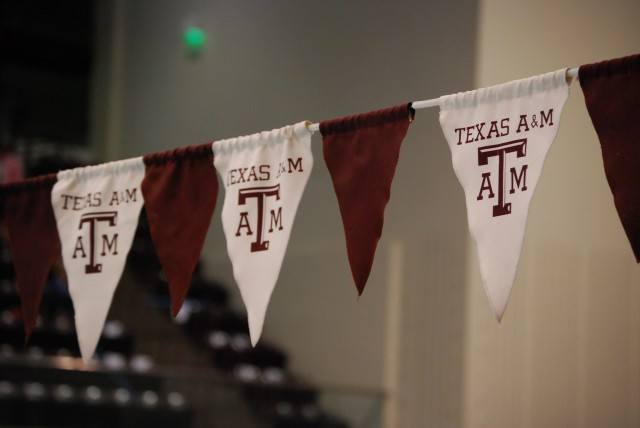 The Texas A&M women's team took 2nd place overall in their first-ever SEC Championship meet: a meet that they hosted. Credit: Janna Schulze
