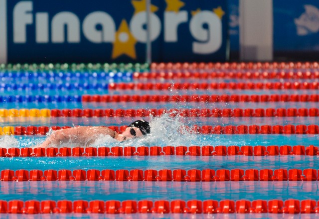Katie Ledecky, 1500m Freestyle World Record at the 2013 FINA World Championships in Barcelona, Spain (Photo Credit: Victor Puig, victorpuig.com)