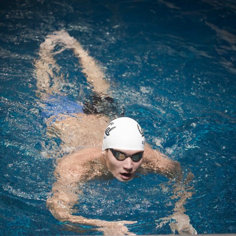 Super fast. Nathan Adrian was numero uno in both the 50 and 100 free. (photo: Mike Lewis, Ola Vista Photography)