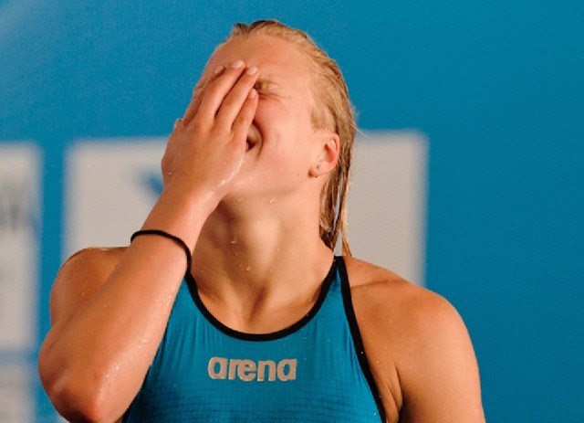 Ruta Meilutyte, 100 breaststroke final, New World Record, 2013 FINA World Championships (Photo Credit: Victor Puig, victorpuig.com)