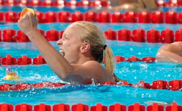 Sarah Sjostrom, 100 butterfly winner, 2013 FINA World Championships (Photo Credit Victor Puig, victorpuig.com)