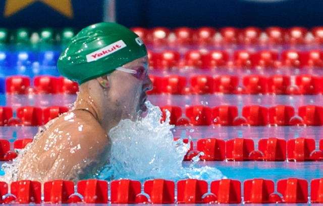 Ruta Meilutyte, 100 breaststroke prelim, 2013 FINA World Championships (Photo Credit: Victor Puig, victorpuig.com)