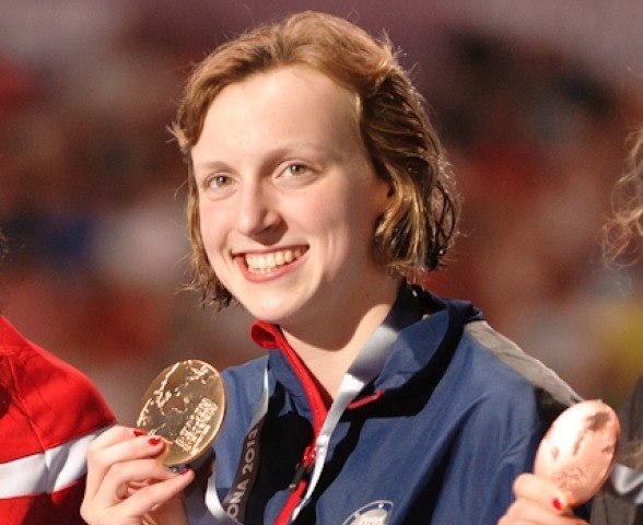 Katie Ledecky, 1500m Freestyle World Record at the 2013 FINA World Championships in Barcelona, Spain (Photo Credit: Victor Puig, victorpuig.com)
