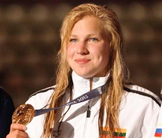 Ruta Meilutyte, 100 breaststroke winner, 2013 FINA Worlds (Photo Credit Victor Puig, victorpuig.com)