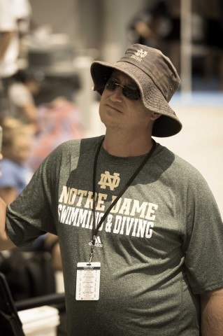 Coach Tim Welsh leads a strong group of Irish at the open. (photo: Mike Lewis, Ola Vista Photography)