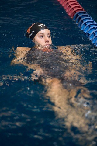 Longhorn Laura Sogar after the 50 breast. (photo: Mike Lewis, Ola Vista Photography)