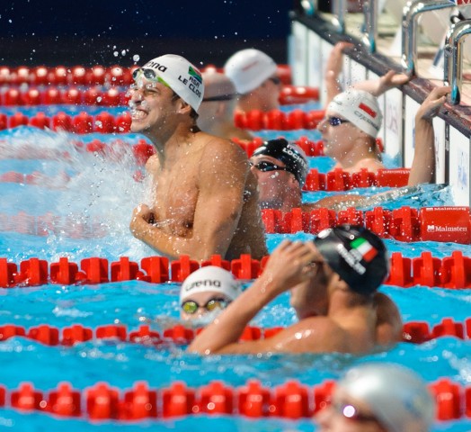 Chad le Clos, 100 butterfly final, winner, 2013 FINA World Championships (Photo Credit: Victor Puig)