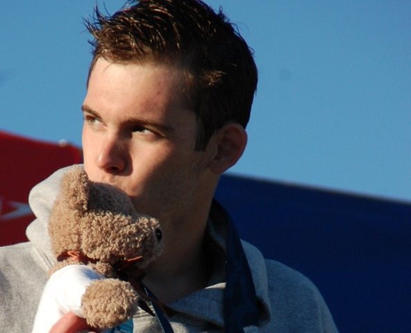 Gunnar Bentz broke several NAG records in Individual events as well as relays. (Photo Credit: Anne Lepesant)