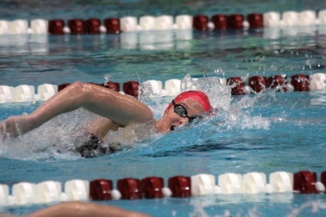 Cammile Adams, 2013-14 Texas A&M Women's Swimming and Diving v Texas Longhorns, Oct 18th 2013 (Courtesy of Liz Dittmer)
