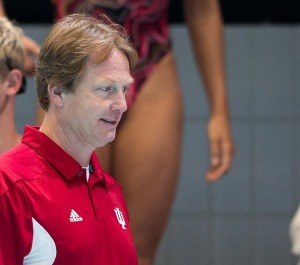 Ray Looze, Indiana University Swimming and Diving Head Coach (courtesy of Tim Binning/theswimpictures)