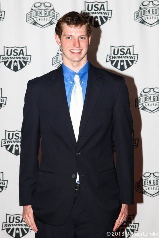 Sean Ryan at USA Swimming Foundation's 2013 Golden Goggles Awards Show (courtesy of Melissa Lundie, melissalundie.com)