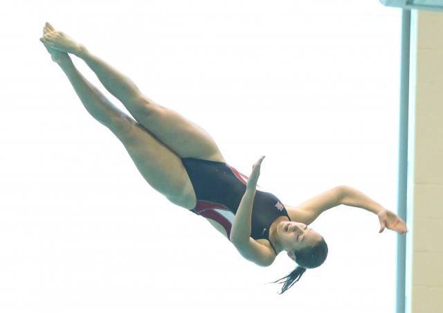 University of Houston Swimming and Diving Team (courtesy of Stephen Pinchback / UH Athletics Communications)