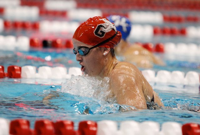 Emily Cameron, UGA Swimming (courtesy of Shanda Crowe, shandacrowe.weebly.com)