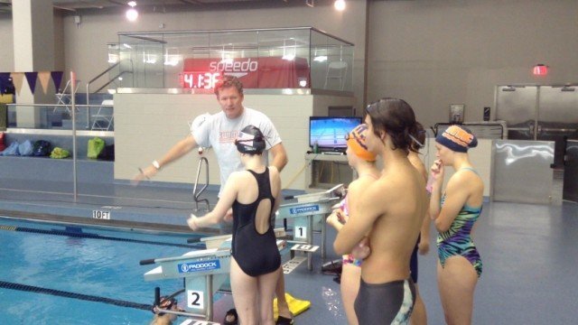 Olympic Coach David Marsh enjoys working with kids at the development stage of their careers as much as he enjoys working with his elite champions.