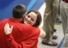 Georgia diver Laura Ryan on senior day 2014. Photo: Shanda Crowe genitori