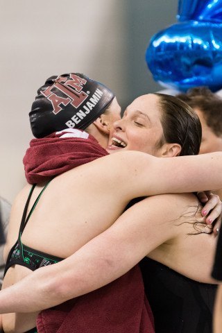 Cammile Adams, 200 Fly winnner, 2014 Women's NCCA DI Championships (courtesy of Tim Binning, theswimpictures)