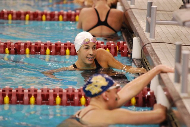 Maya DiRado made a breakthrough in the 200 IM with her first career NCAA Championship. (Photo Courtesy: Janna Schulze)