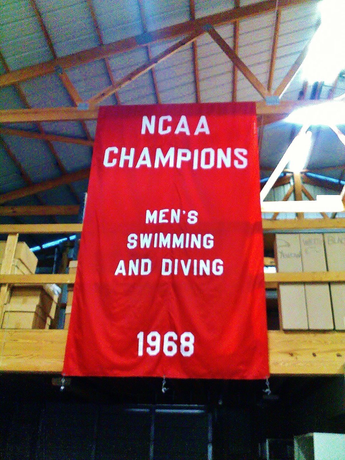 Mens 1968 NCAA Championship Banner On eBay