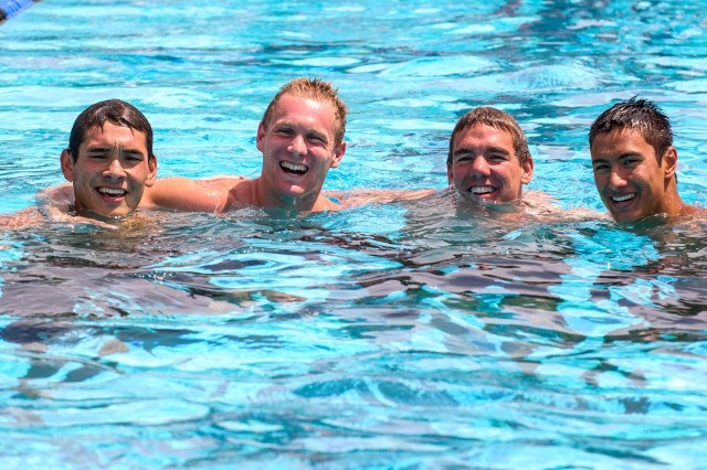 The boys from Granada High School didn't get the team title, but they managed to walk away with a National High School Record instead. (Photo Courtesy: Robert Ashby)