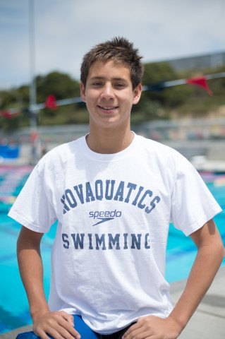 Hunter Hitchens, national age group swimming standout (courtesy of Mike Lewis, olavistaphotography.com)