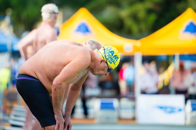 500 ready (Photo: Mike Lewis - Courtesy of U.S. Masters Swimming)