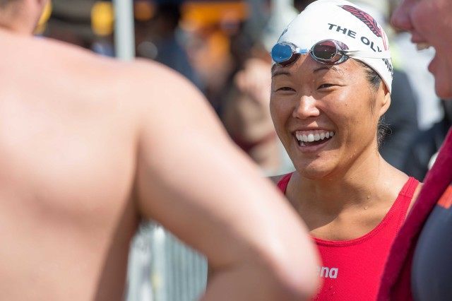 The "O club" had a lot to smile about (Photo: Mike Lewis - Courtesy of U.S. Masters Swimming)