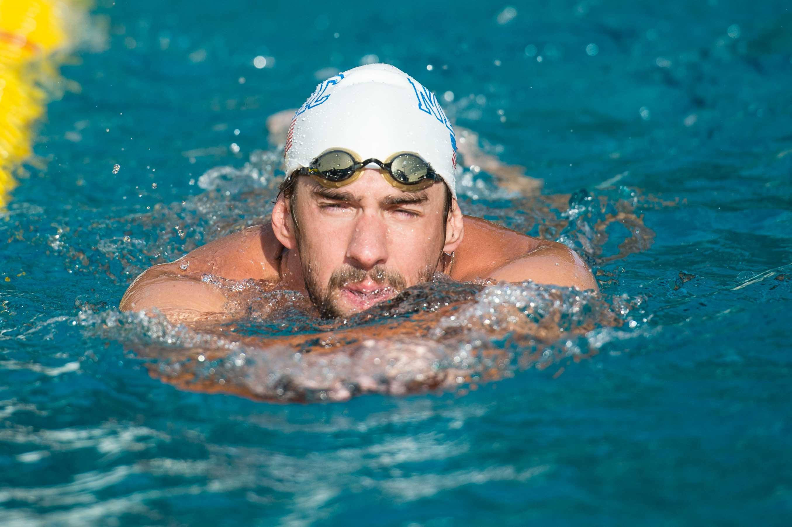 Santa Clara Grand Prix Michael Phelps Prelims Update Day