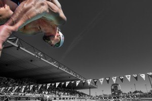 Phelps is ready at the 2014 Santa Clara Grand Prix. (photo: Mike Lewis, Ola Vista Photography)