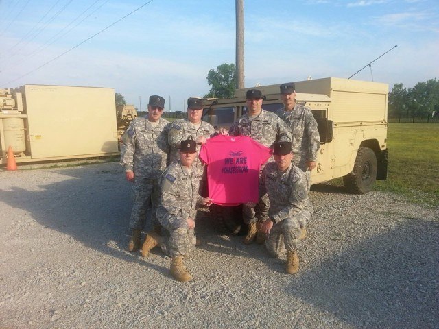 Indiana Guard Reserve is #ChaseStrong (Photo Courtesy of The Smith Family and the #ChaseStrong Facebook Group)