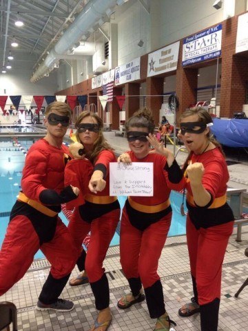 Wildwood Gators Swim Team is #ChaseStrong (Photo Courtesy of The Smith Family and the #ChaseStrong Facebook Group)