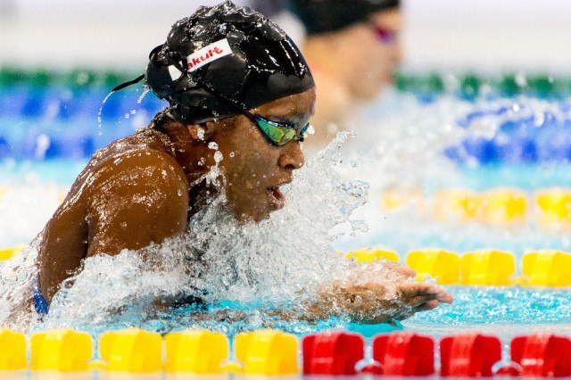 Alia ATKINSON JAM 100 Breaststroke Women FINA Mastbank Swimming World Cup 2014 Dubai, UAE 2014 Aug.31 th - Sept.1st Day1 - Aug. 31 heats Photo G. Scala/Deepbluemedia