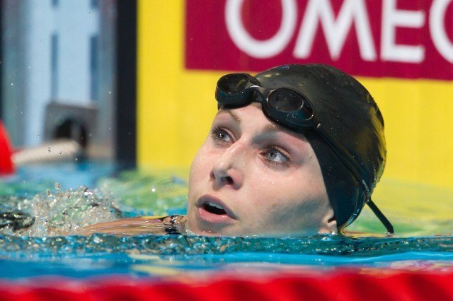 Amanda Kendall was a medalist at the 2011 Pan Am Games while swimming for LSU. Before and after her time at LSU, she spent time as a Mason Mako shark. (Courtesy: Tim Binning/TheSwimPictures.com)