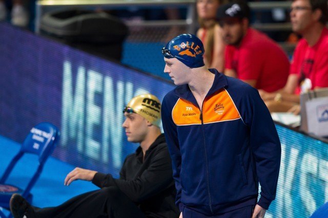 Ryan Murphy made quite an impression in 2014 as a Cal Bear, but his roots are as a Bolles Shark. This process is what scientists call "evolution." (Courtesy: Tim Binning/TheSwimPictures.com)