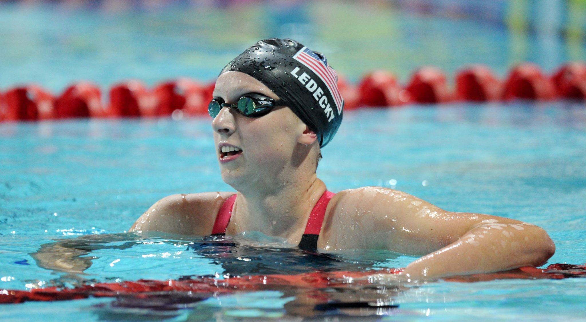 Katie Ledecky Breaks World Record In Women S 1500 Meter Freestyle   SSP 6483 