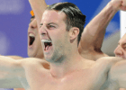 James Magnussen on the 4x100 free relay win - 2014 Pan Pacific Championships (courtesy of Scott Davis)
