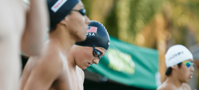 Corey Okubo & Andrew Seliskar - 2014 Junior Pan Pacific Championships (courtesy of Melissa Lundie, http://pictures.melissalundie.com)