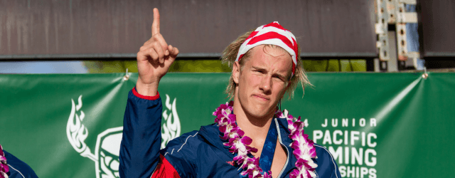Paul Powers, 2014 Junior Pan Pacific Championships (courtesy of Melissa Lundie, http://pictures.melissalundie.com)