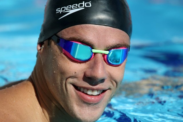 When Pereira got in for training at the Gold Coast Aquatic Centre, however, he was clean-shaven. Foto: Satiro Sodre/SSPress.