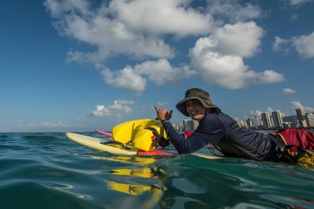Local lifeguards on the course do amazing work every year (photo: Mike Lewis, Ola Vista Photography)