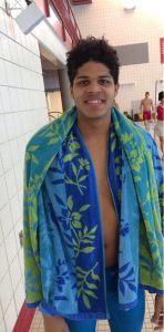 Christian Selby of the Baylor Swim Club broke the National High School Record in the 50 SCM freestyle on Saturday. (Courtesy: Dan Flack)