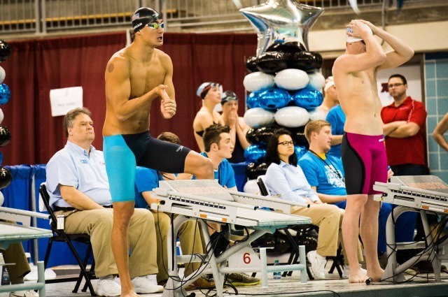 Nathan Adrian going distance in the 200 free (photo: Mike Lewis, Ola Vista Photography)
