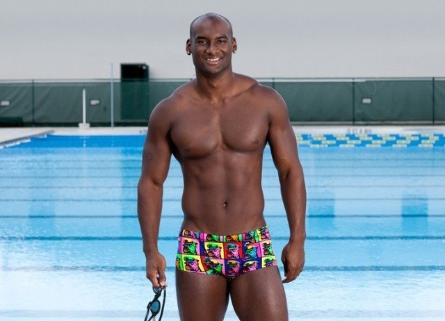 Elvis loves to brighten up his sessions by letting the dogs out....with his Bad Boy Boxer Funky Trunks.