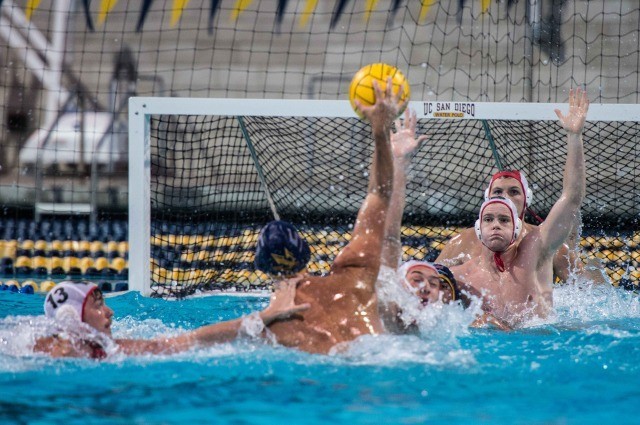 UCSD versus Brown 2014 NCAA Championship play in game (photo: Mike Lewis, Ola Vista Photography)
