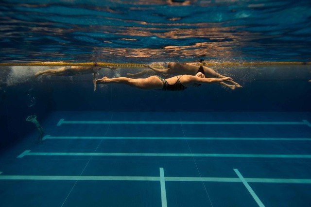 underwater in Minnesota (photo: Mike Lewis, Ola Vista Photography)