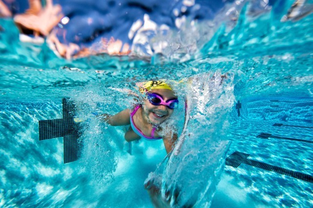 This was a very fun time shooting the kids for A3 Performance. The challenge and the excitement comes from never knowing exactly what the kids will do when they're in the water. (photo: Mike Lewis, Ola Vista Photography)