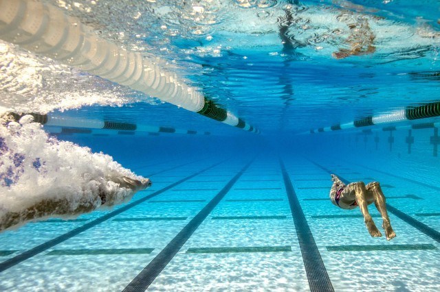 Made this shot of Hilary Caldwell during the Victoria Academy of Swimming's training camp in Coronado California. This was at the end of the workout as the team completed a series of race pace 50's (photo: Mike Lewis, Ola Vista Photography)