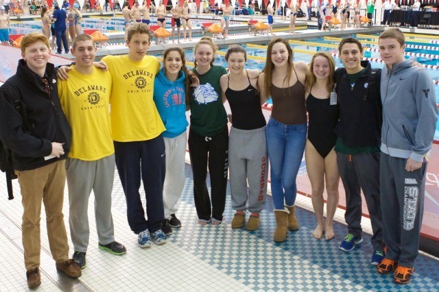 Delaware Swim Team (courtesy of rafael domeyko, rafaeldomeyko.com)