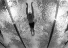 underwater swimming photo