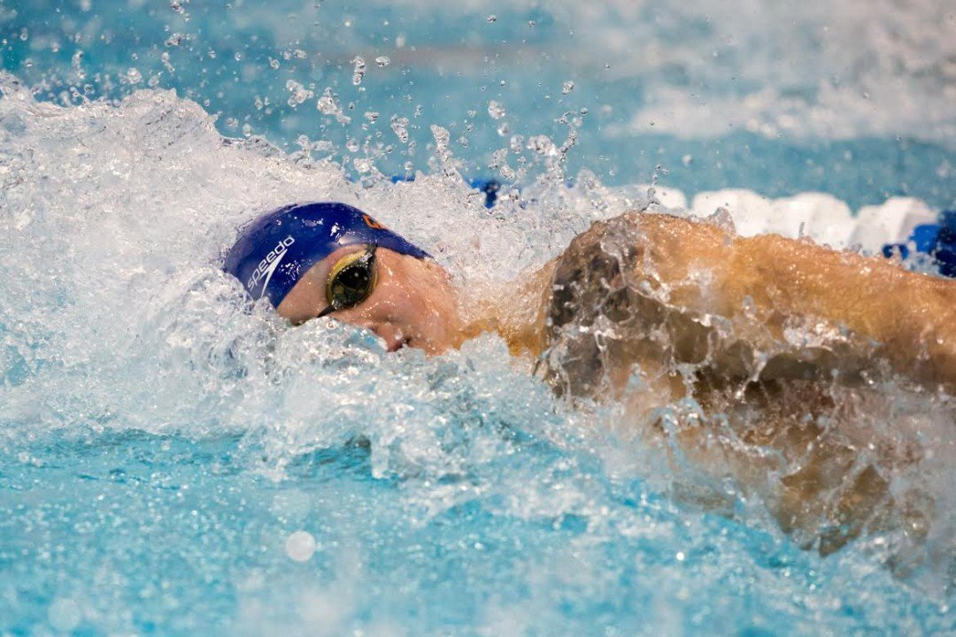 Race Video Watch Caeleb Dressel Swim 18.23 in 50 Yard Freestyle